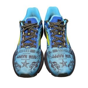 Brooks Launch 9 Boston Run Happy Blue Lobster Running Shoes 1203731B458 Womens 7